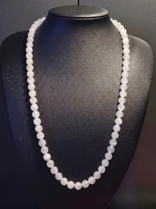 Collar Cuarzo Blanco