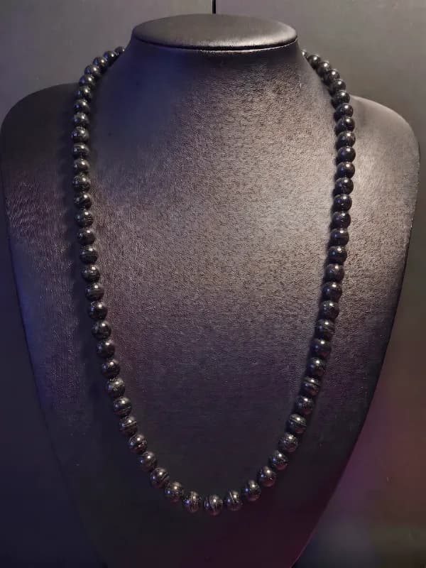Collar Turmalina Negra