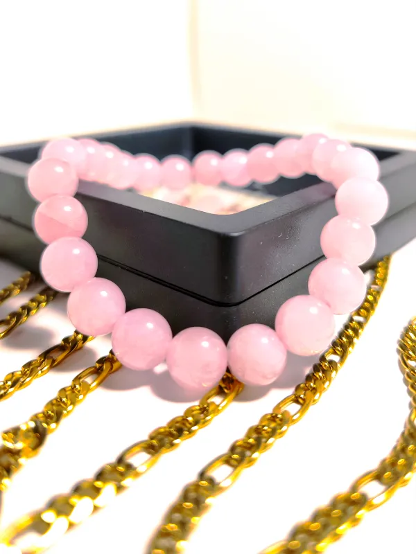 Pulsera Cuarzo Rosa